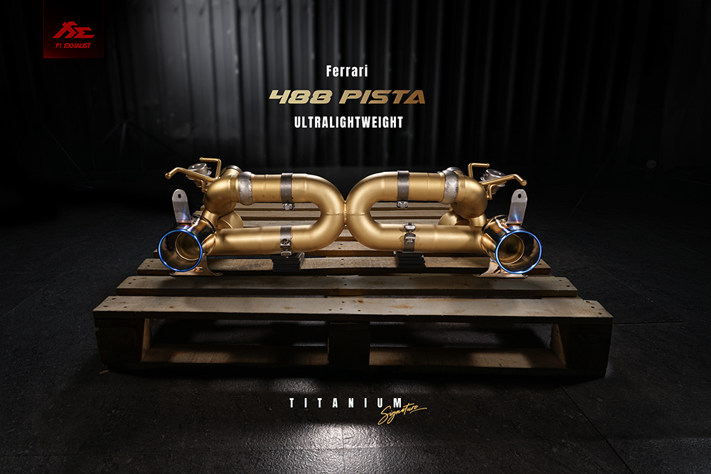 488 Pista 钛合金 排气管